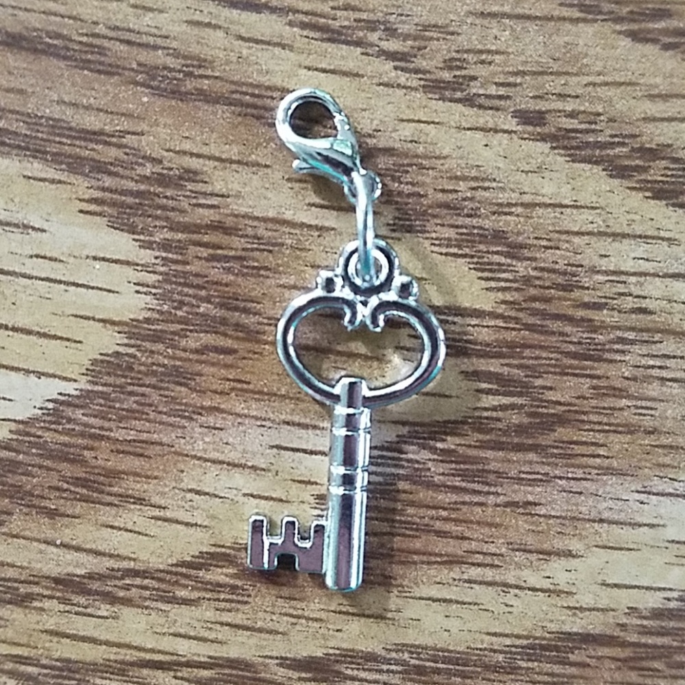 NWT Old-fashioned key charm
